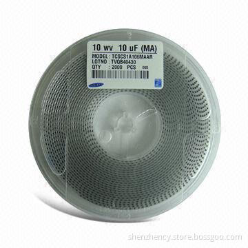 Solid Tantalum Capacitor with 2,000 Hours Lifespan, Suitable for Military Equipment and Computers